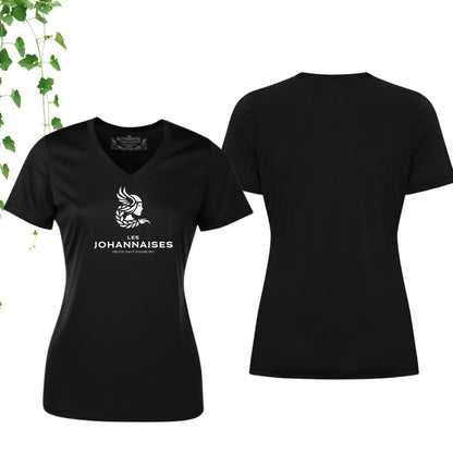 Dryfit coupe fille col en V | Johannaises - Modèle 7