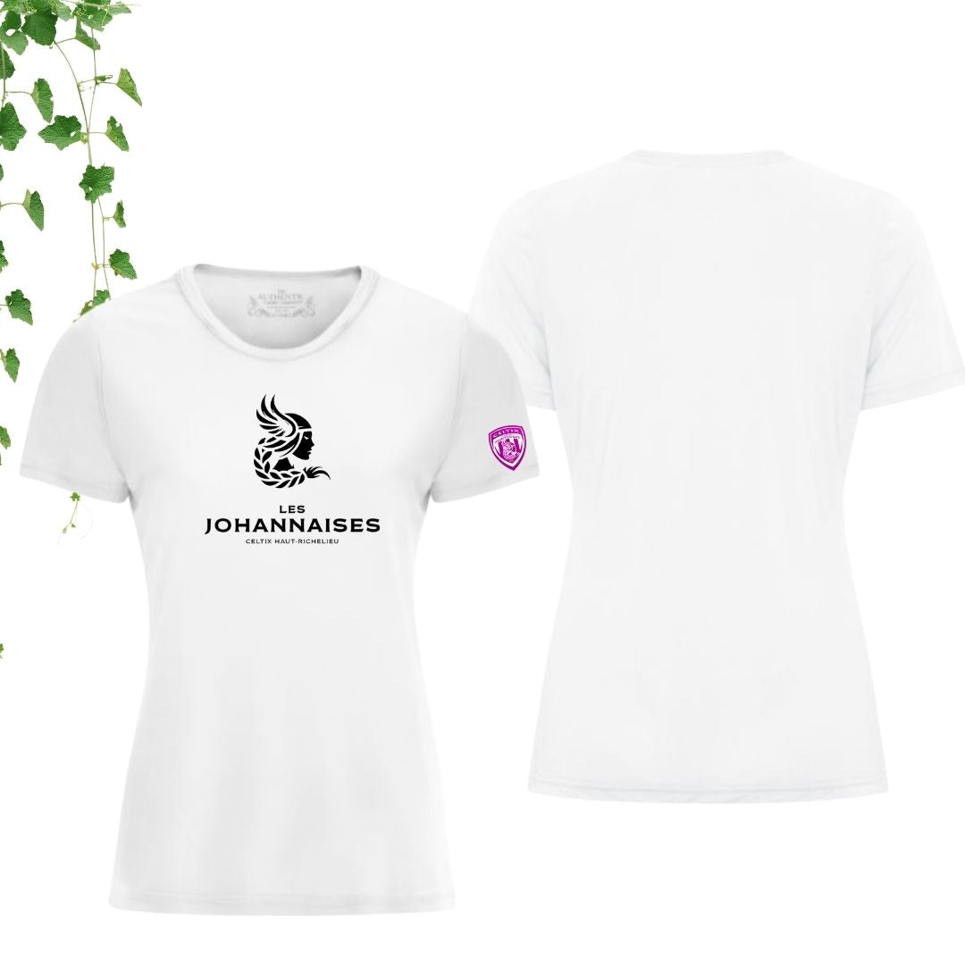 Dryfit coupe fille col rond | Johannaises - Modèle 8