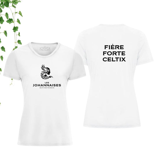 Dryfit coupe fille col rond | Johannaises - Modèle 3