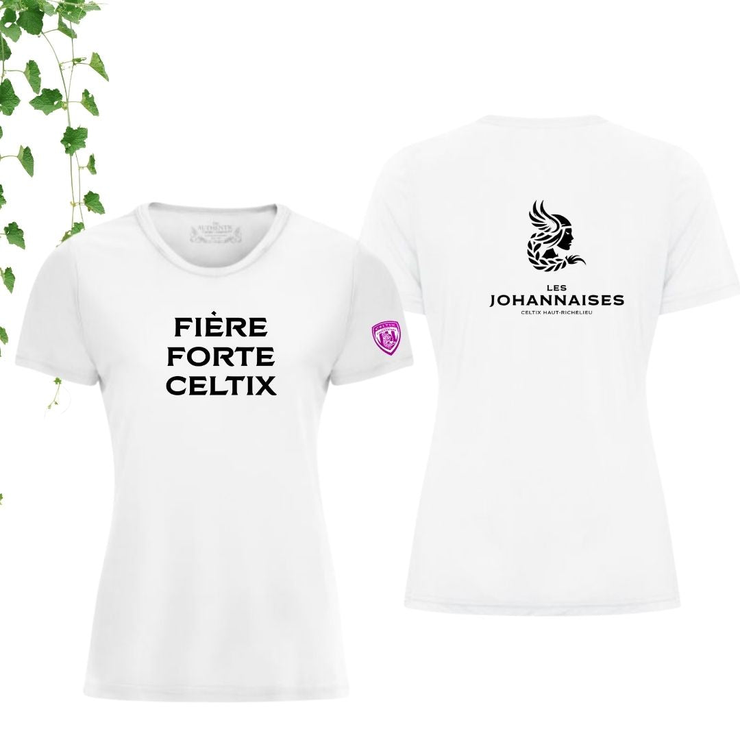 Dryfit coupe fille col rond | Johannaises - Modèle 13