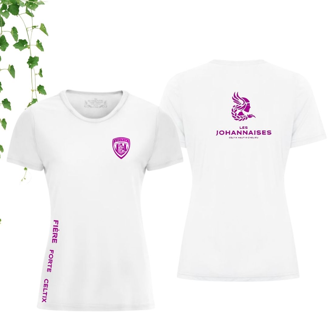 Dryfit coupe fille col rond | Johannaises - Modèle 16