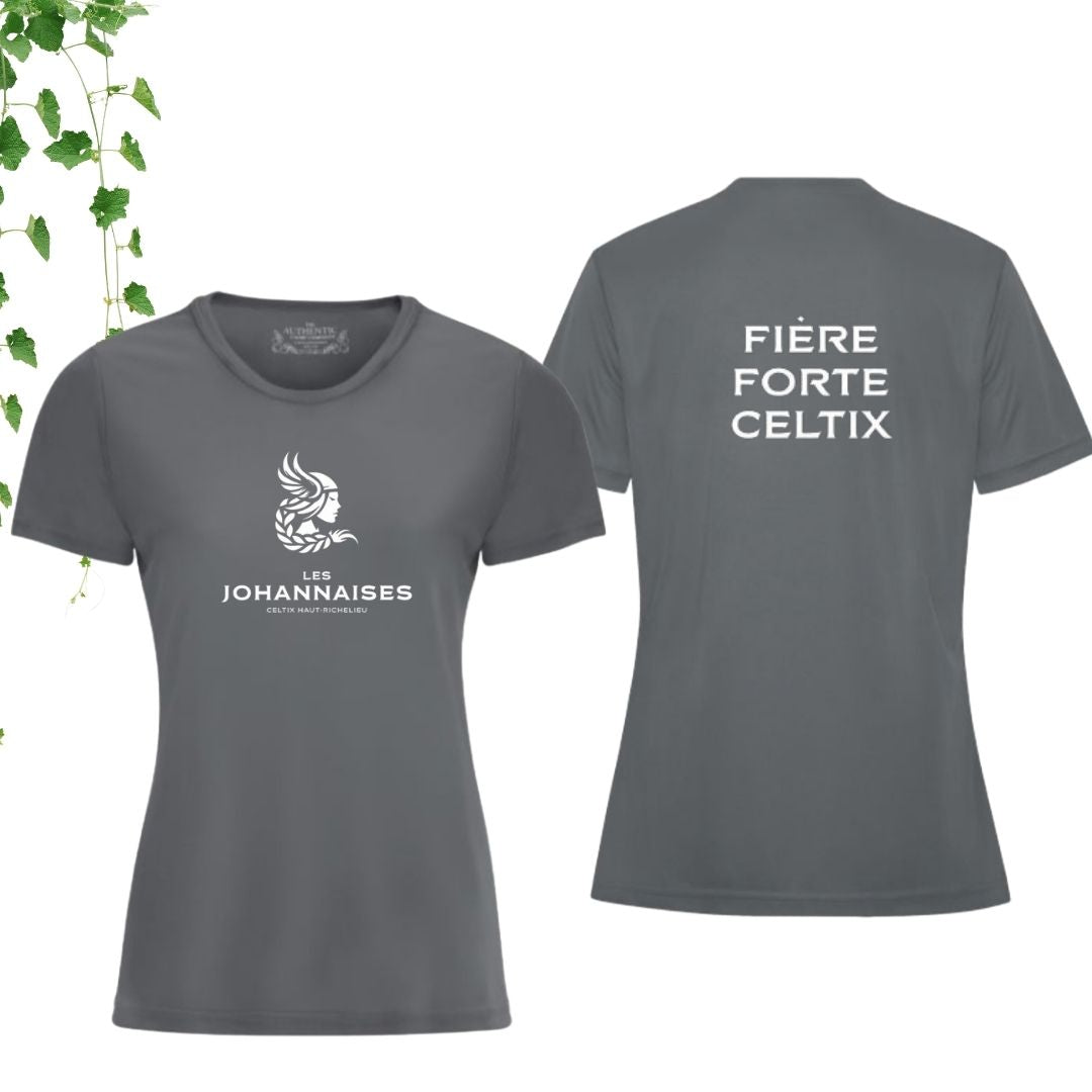 Dryfit coupe fille col rond | Johannaises - Modèle 3