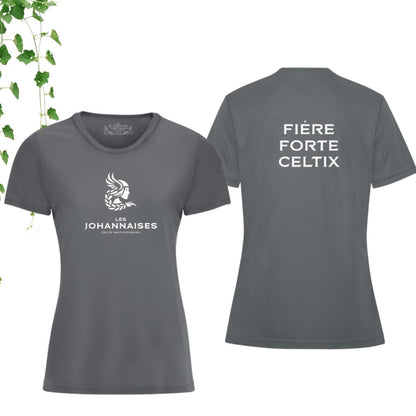 Dryfit coupe fille col rond | Johannaises - Modèle 3