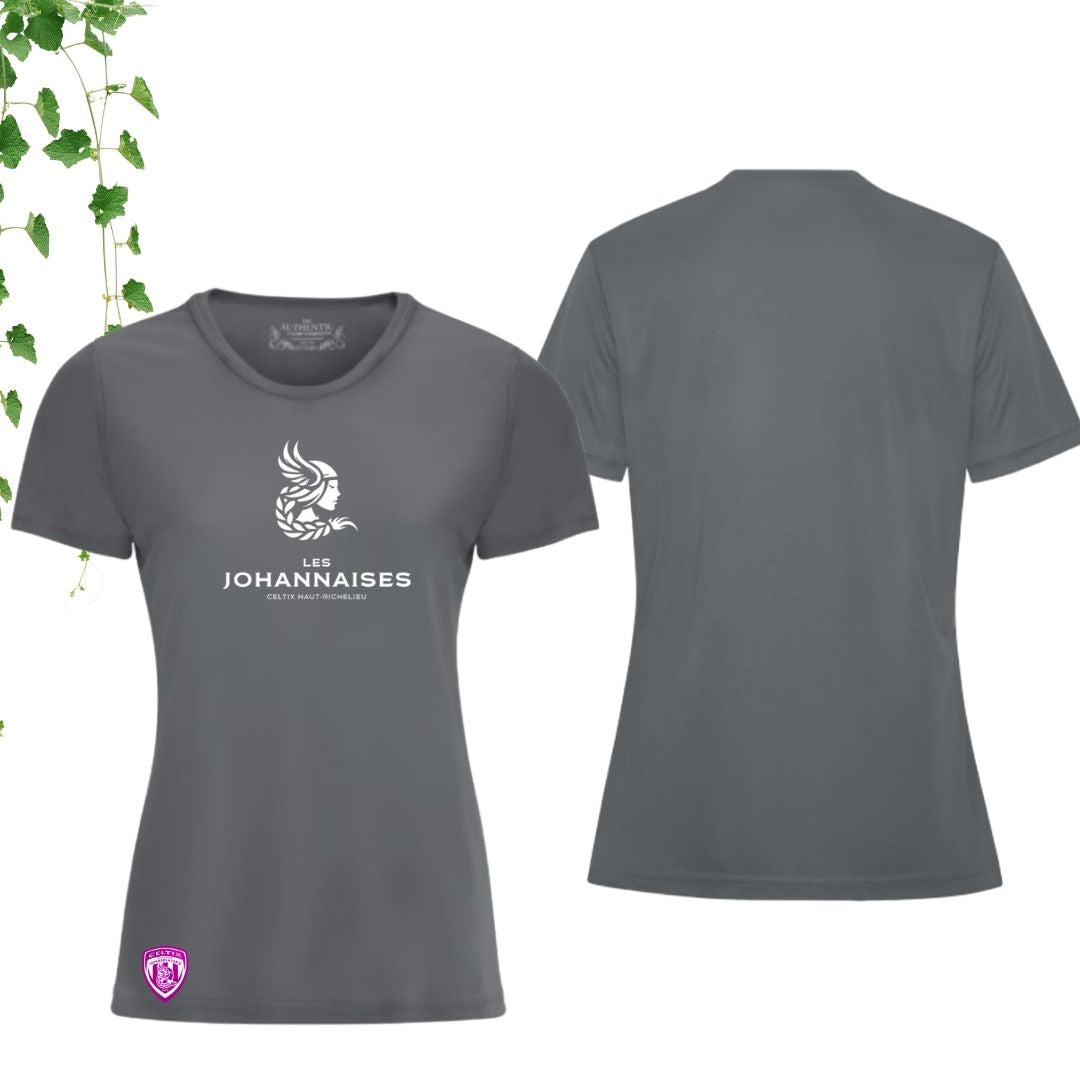 Dryfit coupe fille col rond | Johannaises - Modèle 12
