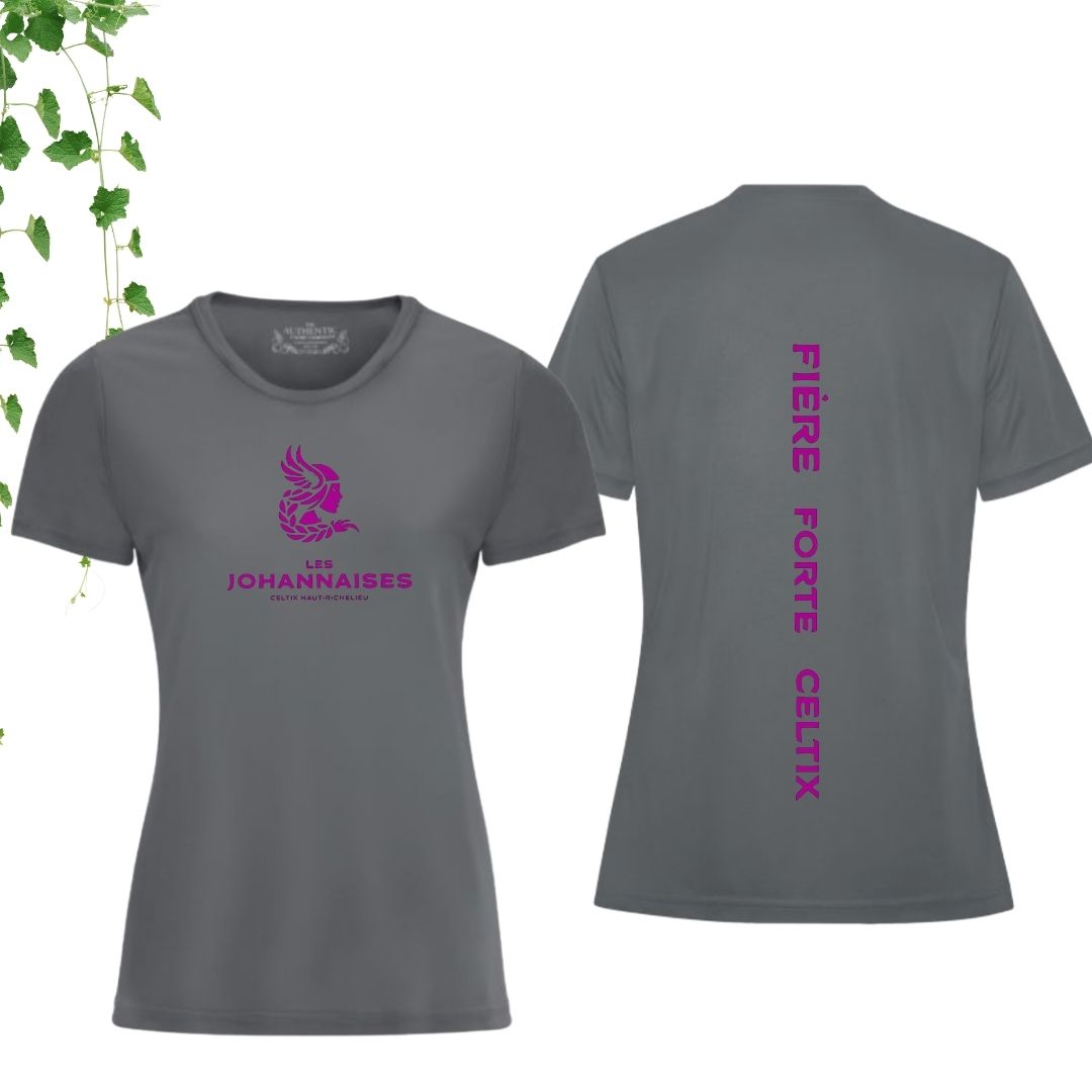 Dryfit coupe fille col rond | Johannaises - Modèle 15