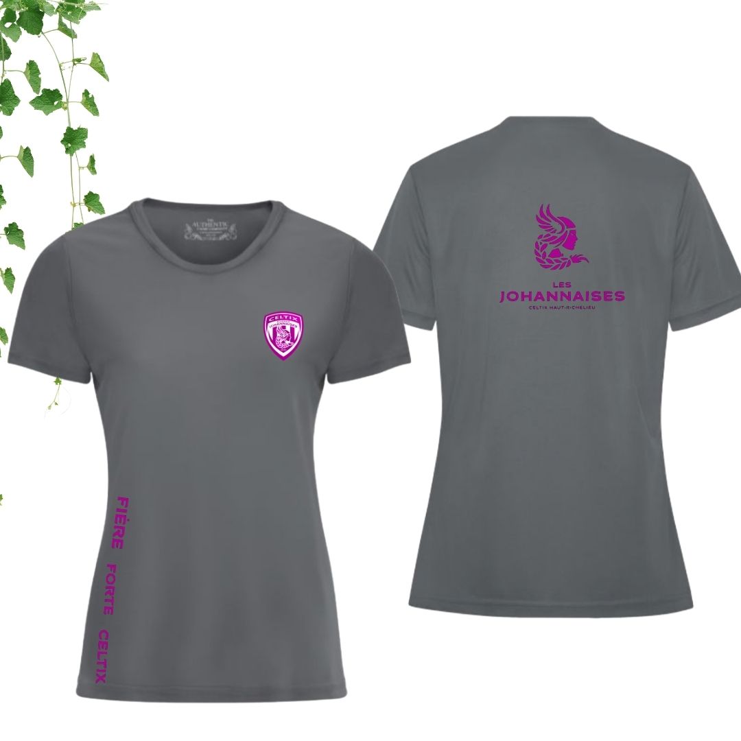 Dryfit coupe fille col rond | Johannaises - Modèle 16