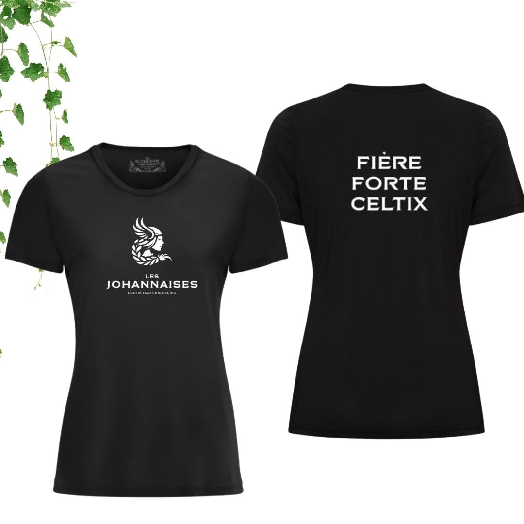 Dryfit coupe fille col rond | Johannaises - Modèle 3