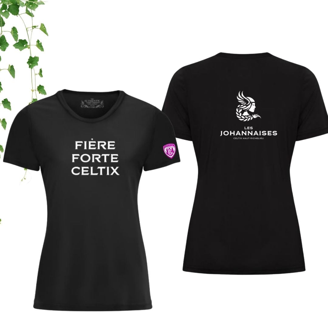 Dryfit coupe fille col rond | Johannaises - Modèle 13