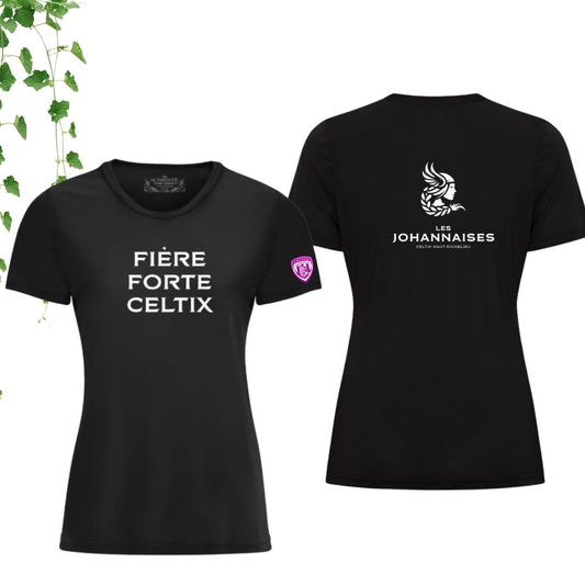 Dryfit coupe fille col rond | Johannaises - Modèle 13