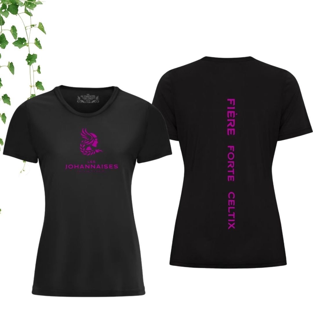 Dryfit coupe fille col rond | Johannaises - Modèle 15