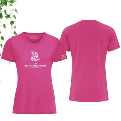 Dryfit coupe fille col rond | Johannaises - Modèle 10