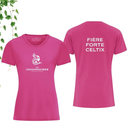 Dryfit coupe fille col rond | Johannaises - Modèle 3