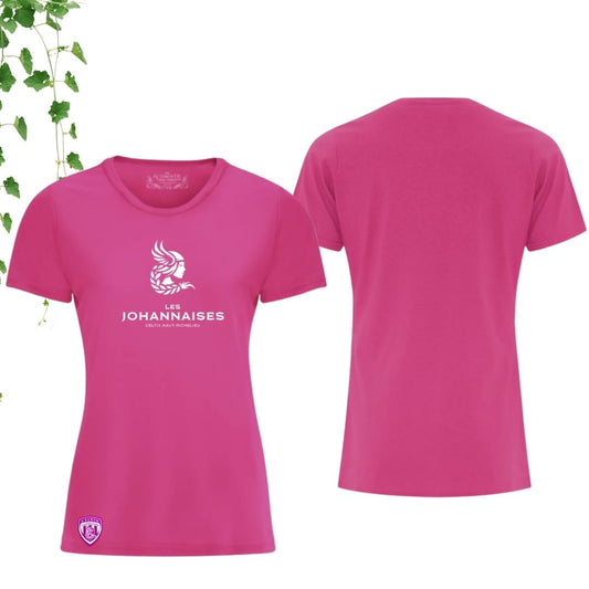 Dryfit coupe fille col rond | Johannaises - Modèle 12