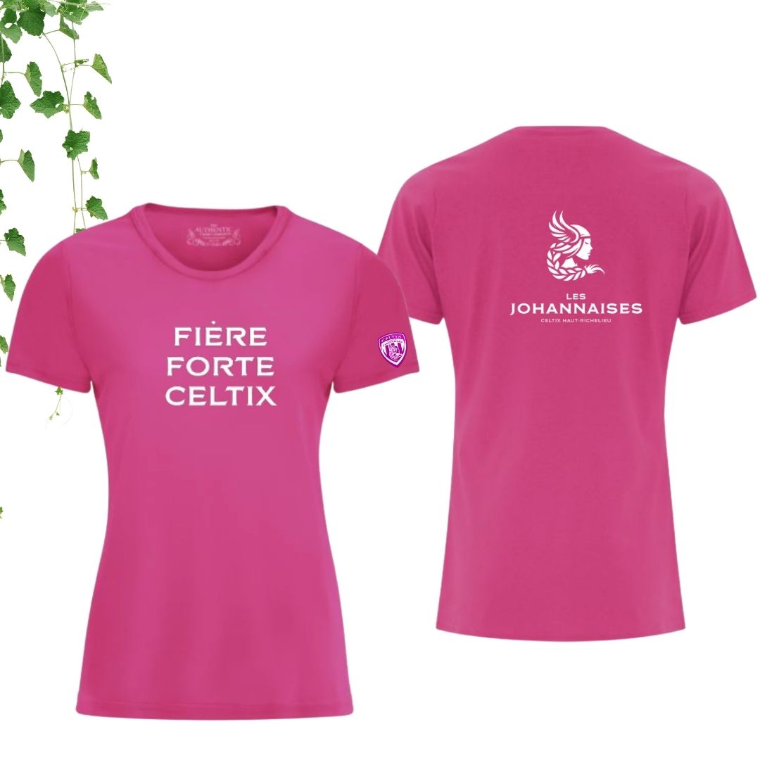 Dryfit coupe fille col rond | Johannaises - Modèle 13