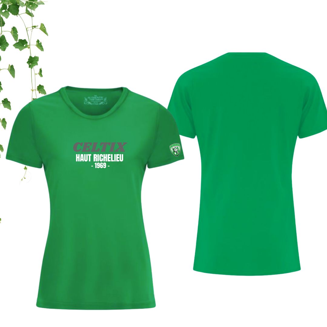 Dryfit coupe fille col rond | Celtix - Modèle 7