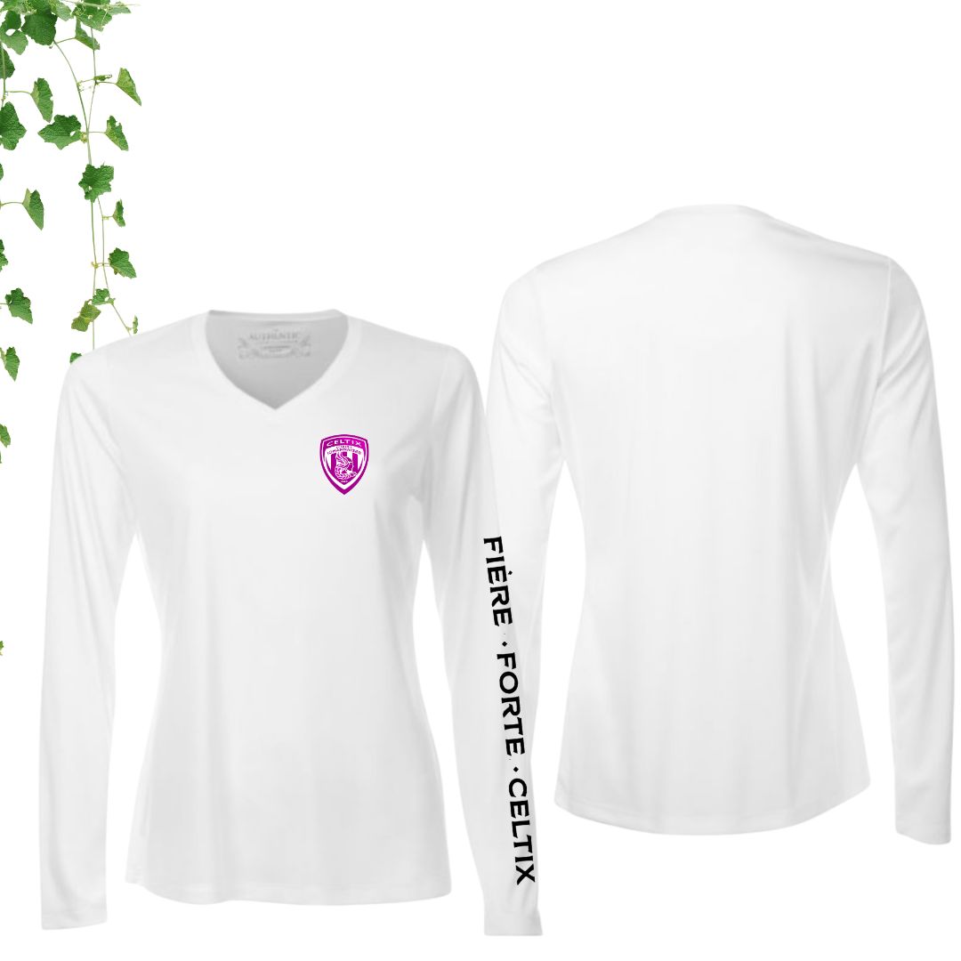 Dryfit coupe fille manches longues | Johannaises - Modèle 2