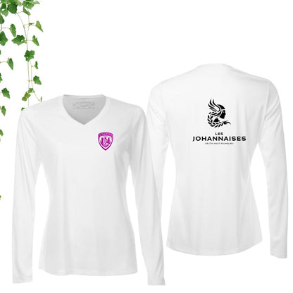 Dryfit coupe fille manches longues | Johannaises - Modèle 3