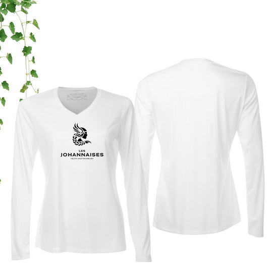 Dryfit coupe fille manches longues | Johannaises - Modèle 7