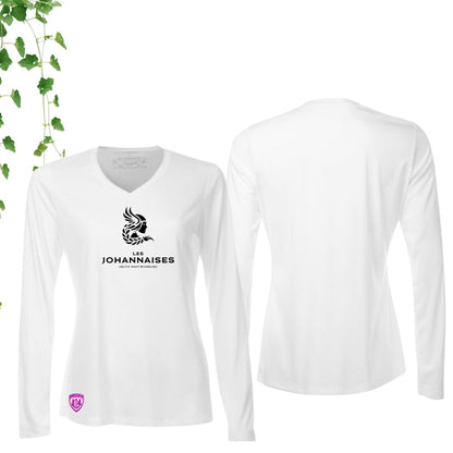 Dryfit coupe fille manches longues | Johannaises - Modèle 9