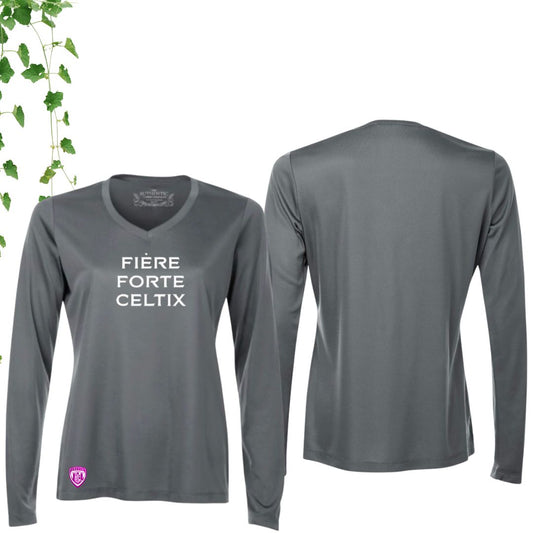Dryfit coupe fille manches longues | Johannaises - Modèle 14