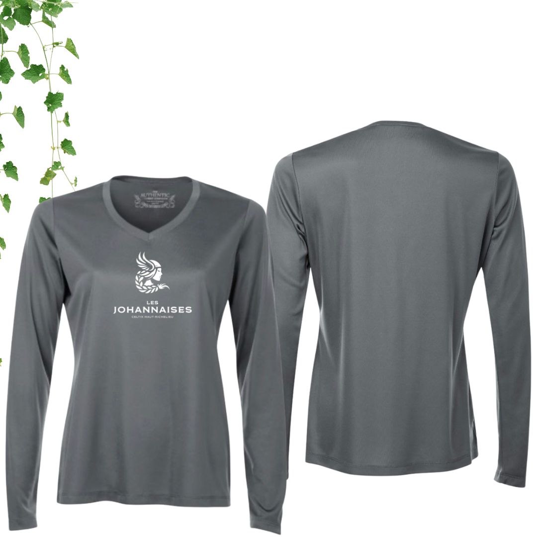 Dryfit coupe fille manches longues | Johannaises - Modèle 7