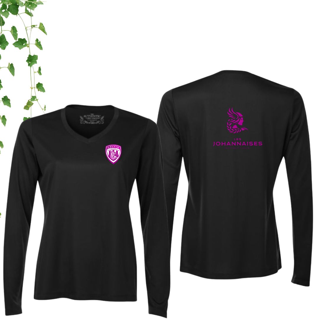 Dryfit coupe fille manches longues | Johannaises - Modèle 15
