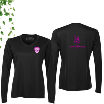 Dryfit coupe fille manches longues | Johannaises - Modèle 15