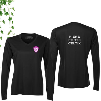 Dryfit coupe fille manches longues | Johannaises - Modèle 4