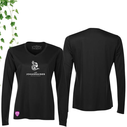 Dryfit coupe fille manches longues | Johannaises - Modèle 9