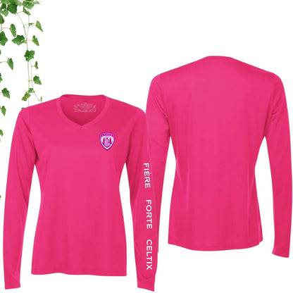 Dryfit coupe fille manches longues | Johannaises - Modèle 2