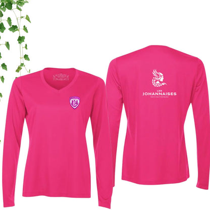 Dryfit coupe fille manches longues | Johannaises - Modèle 3