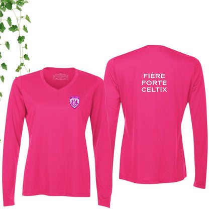 Dryfit coupe fille manches longues | Johannaises - Modèle 4