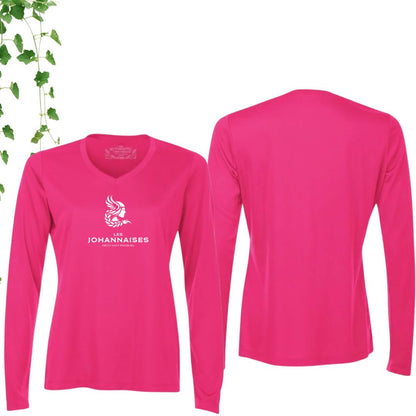 Dryfit coupe fille manches longues | Johannaises - Modèle 7