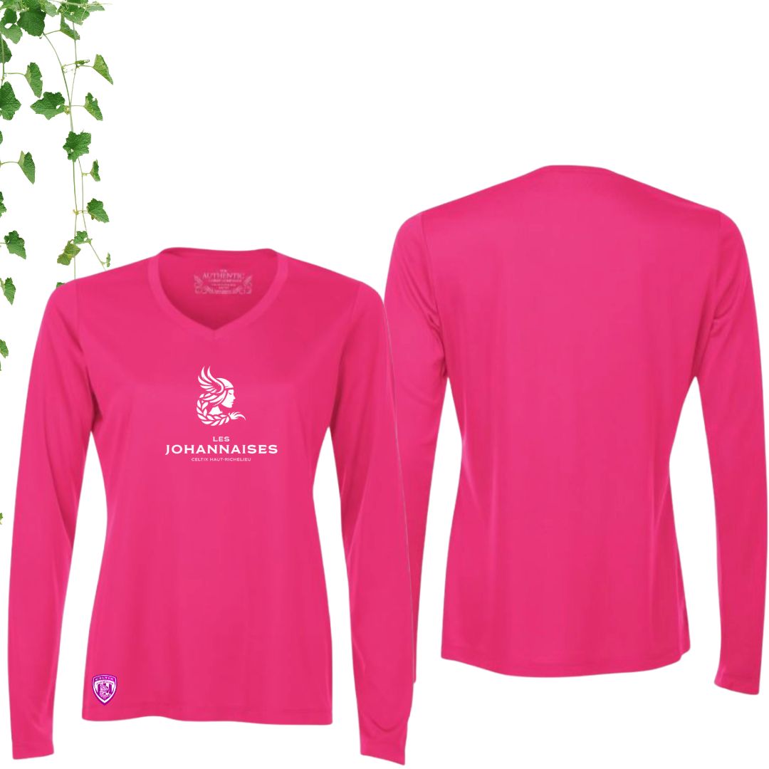 Dryfit coupe fille manches longues | Johannaises - Modèle 9