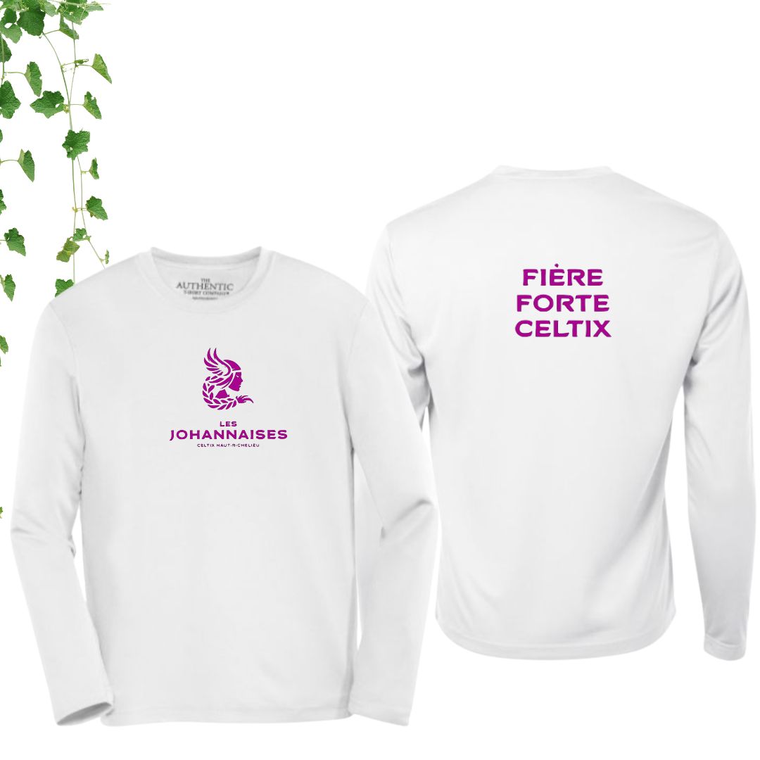 Dryfit manches longues | Johannaises - Modèle 16