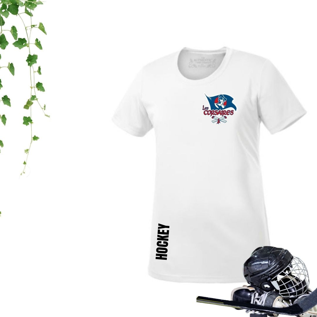 Dryfit coupe fille | Les Corsaires Hockey