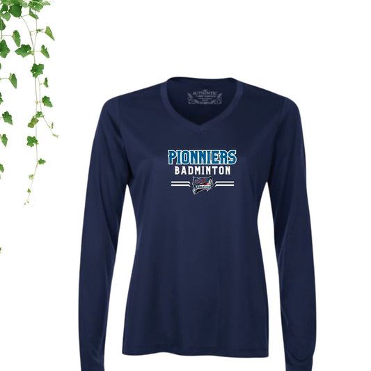 Dryfit coupe fille manches longues | Pionniers Badminton