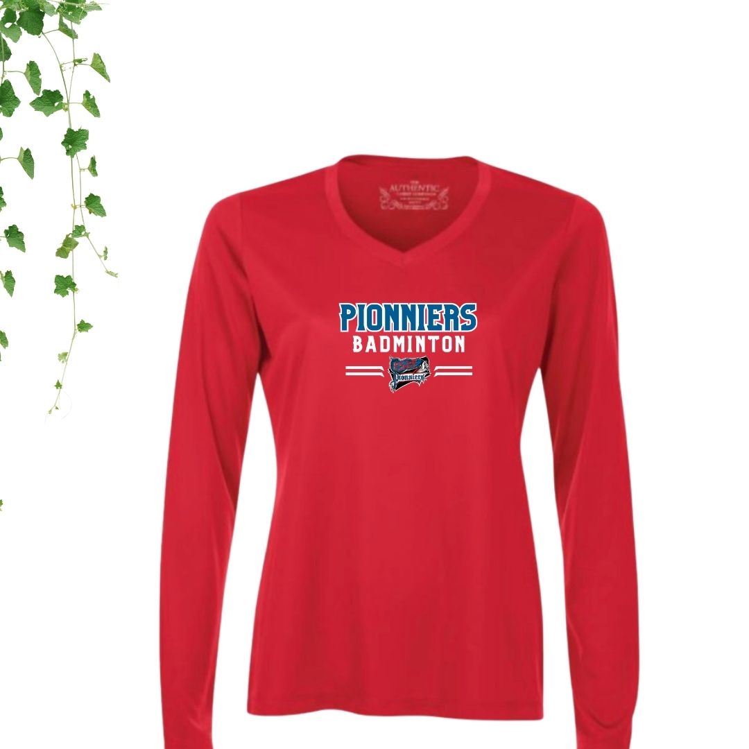 Dryfit coupe fille manches longues | Pionniers Badminton