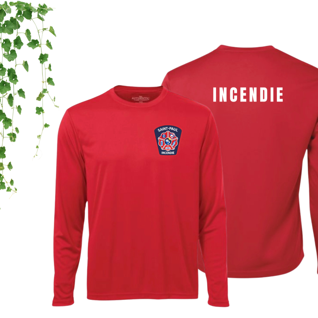 Dryfit à manches longues | Incendie St-Paul