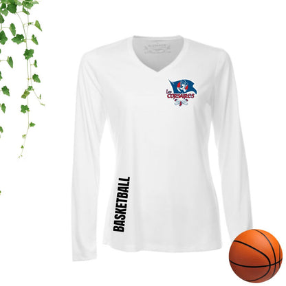 Dryfit coupe filles manches longues | Les Corsaires Basketball