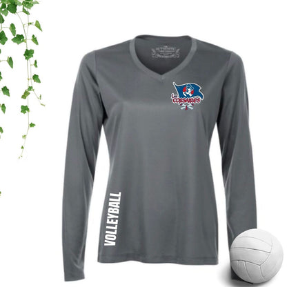 Dryfit coupe filles manches longues | Les Corsaires Volleyball