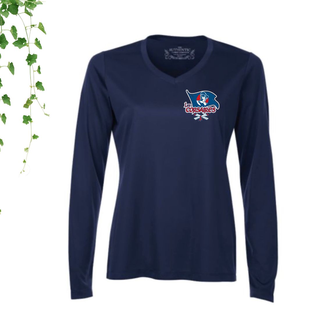 Dryfit coupe filles manches longues | Les Corsaires