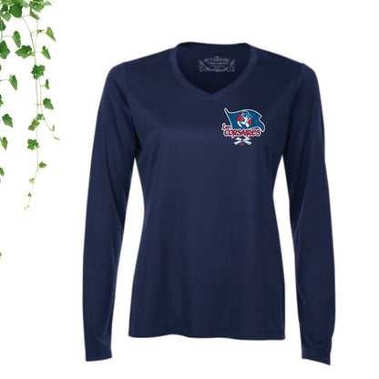 Dryfit coupe filles manches longues | Les Corsaires