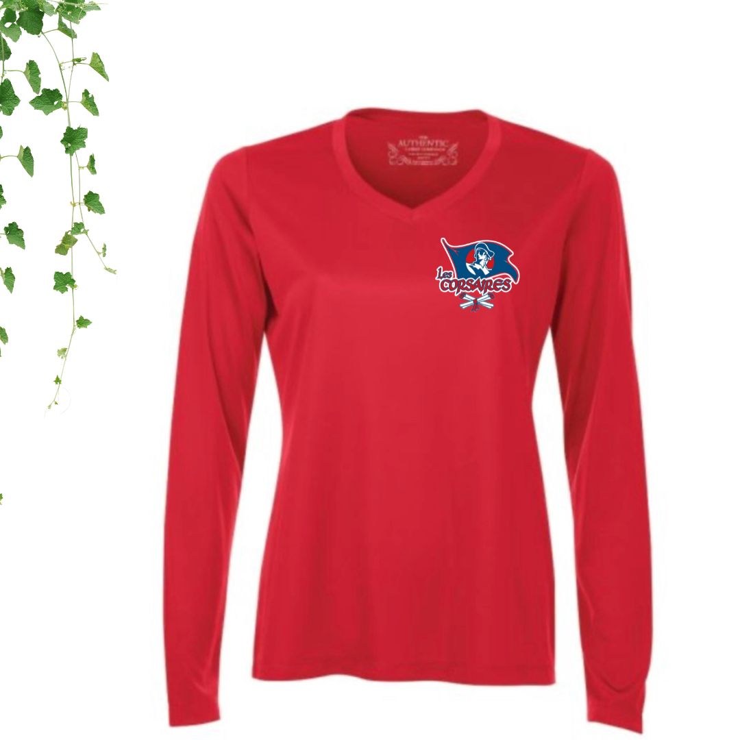 Dryfit coupe filles manches longues | Les Corsaires