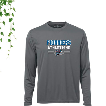 Dryfit unisexe manches longues | Pionniers Athlétisme