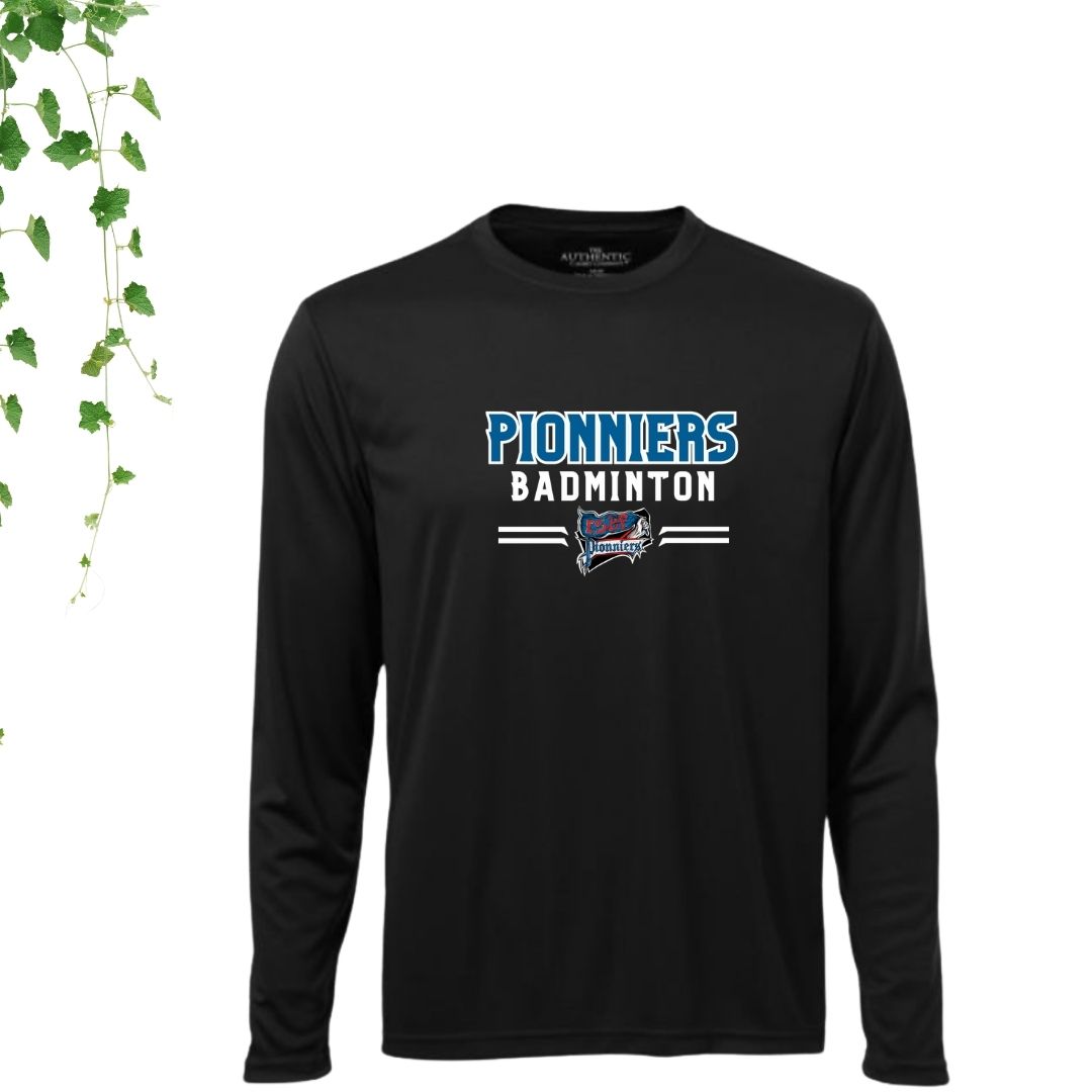 Dryfit unisexe manches longues | Pionniers Badminton