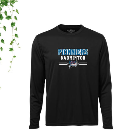 Dryfit unisexe manches longues | Pionniers Badminton