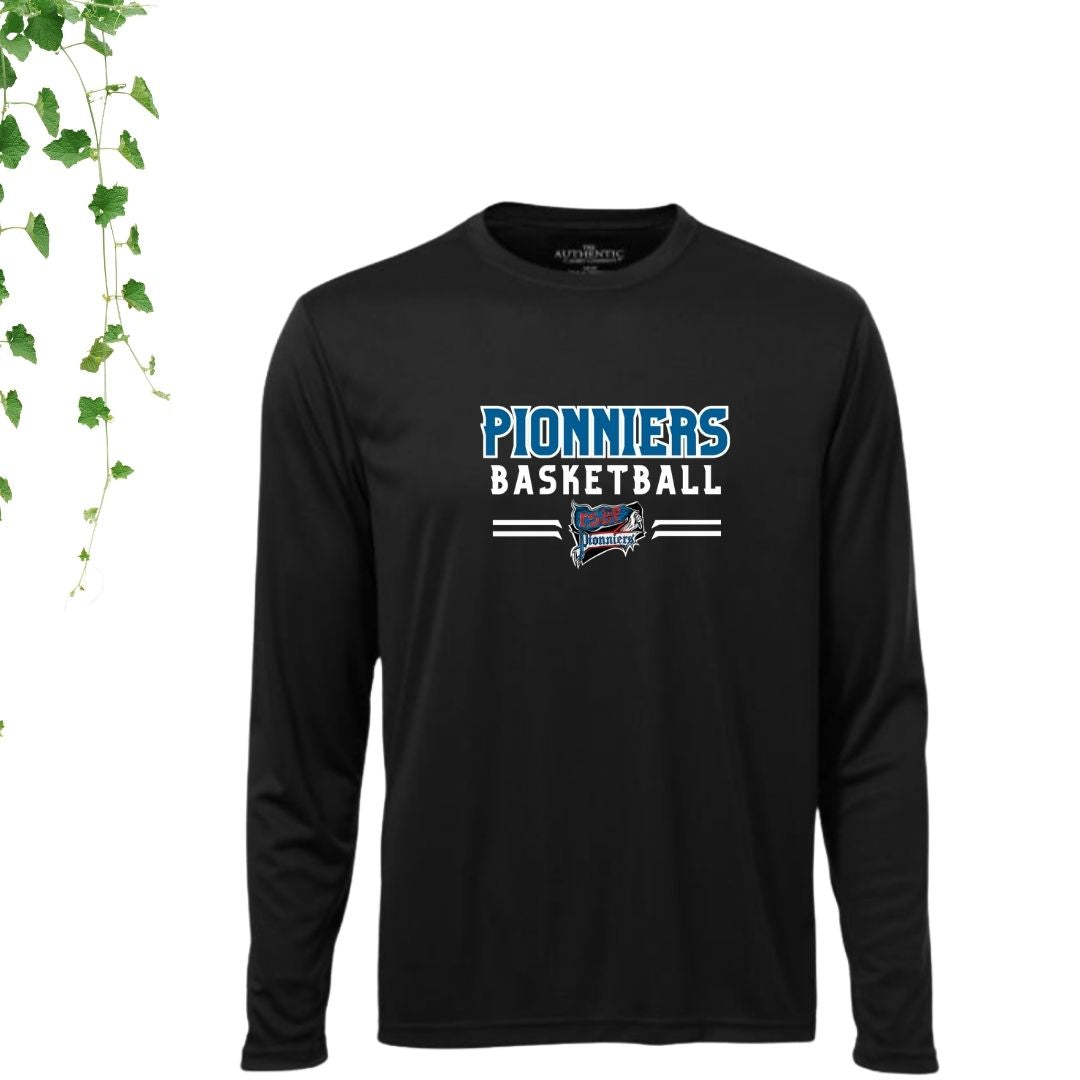 Dryfit unisexe manches longues | Pionniers Basketball