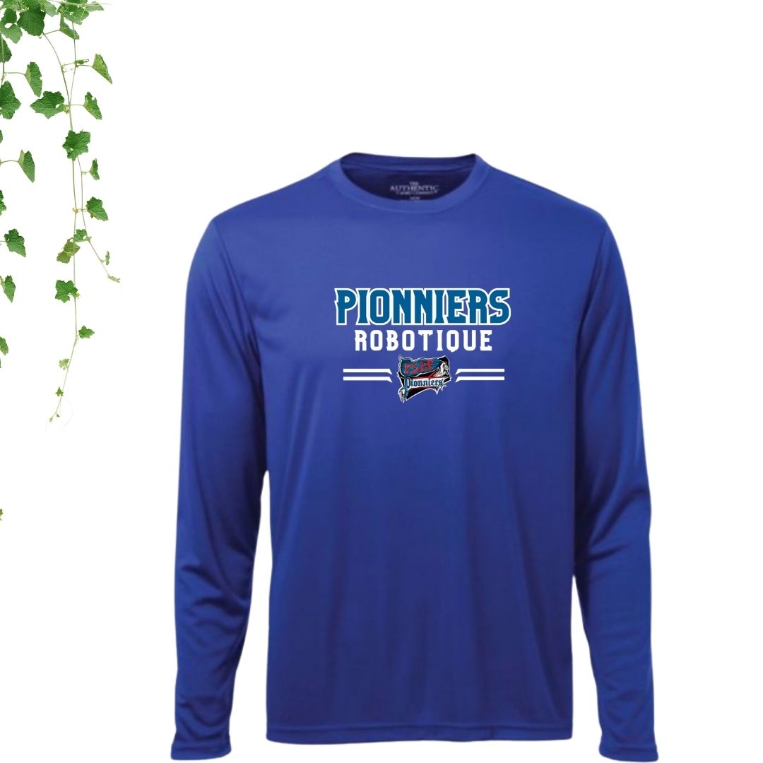 Dryfit unisexe manches longues | Pionniers Robotique