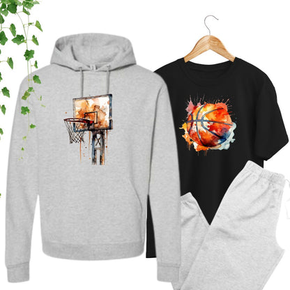 Ensemble Basketball avec chandail à capuchon